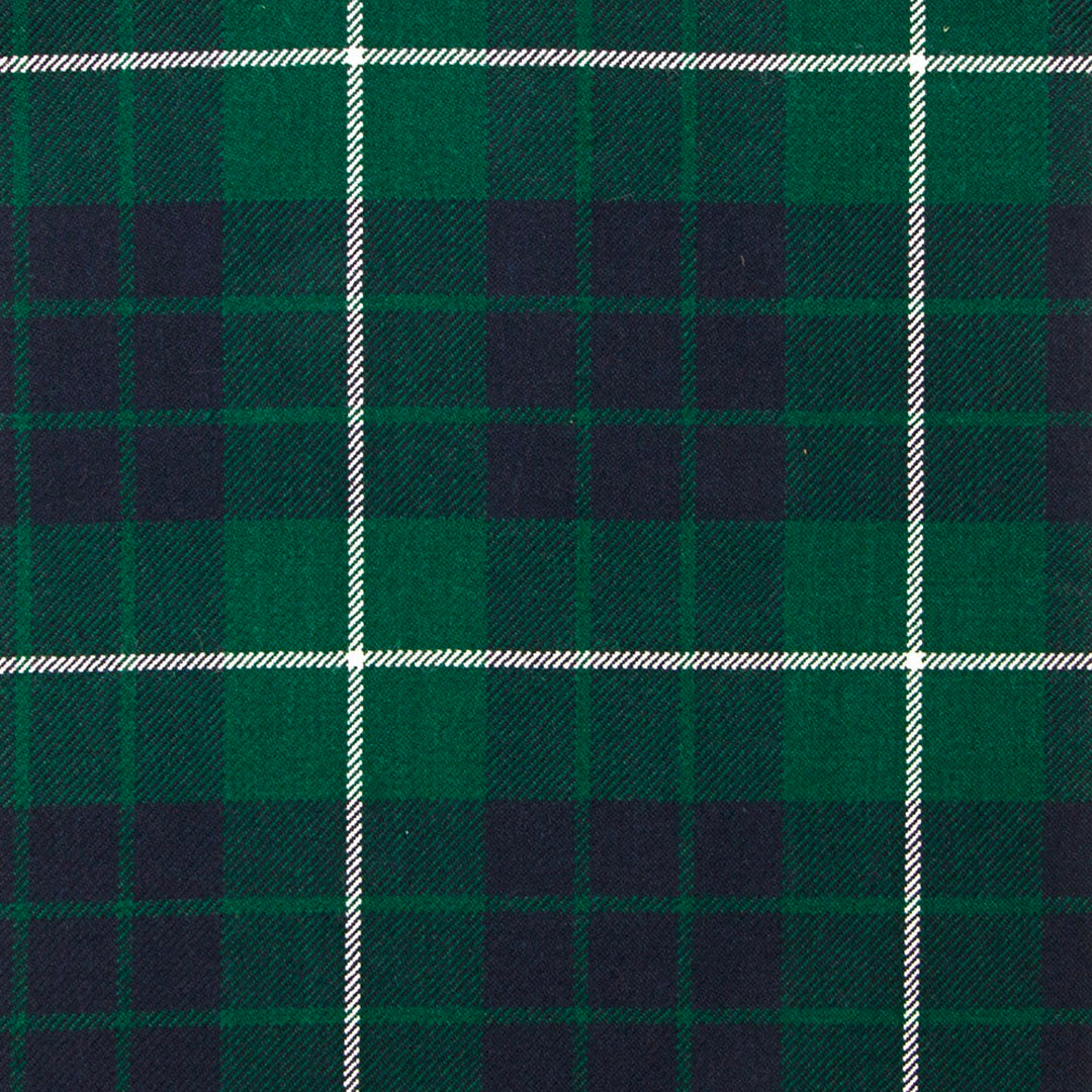 Hamilton Green Modern Tartan