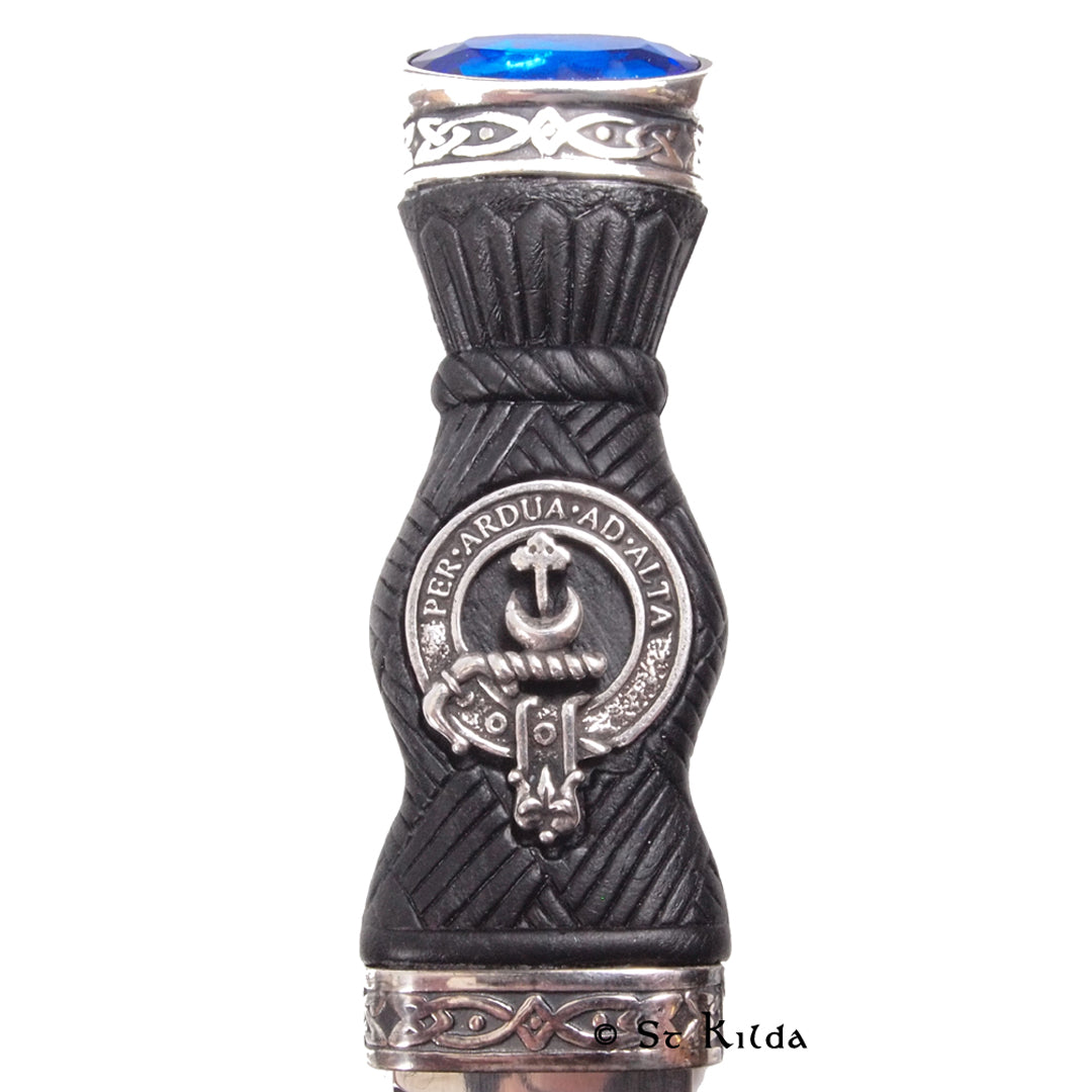 Clan Crest Sgian Dubh - Hannay
