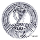 Clan Crest Cap Badge - Harp