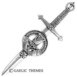 Clan Crest Kilt Pin - Harp