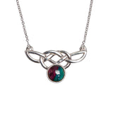 HeatherGems - Celtic Silver Necklace