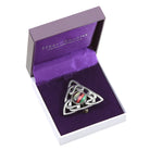 HeatherGems - Celtic Triple Knot Brooch Boxed