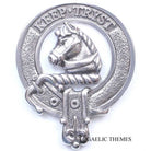 Clan Crest Cap Badge - Hepburn