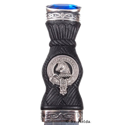 Clan Crest Sgian Dubh - Hepburn