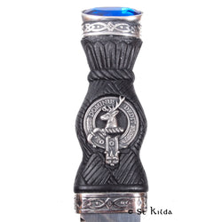Clan Crest Sgian Dubh - Herries