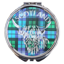 Highland Coo Compact Mirror