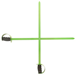 Highland Dance Sword Set - Lime