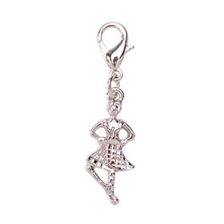 Highland Dancer Clip On Charm