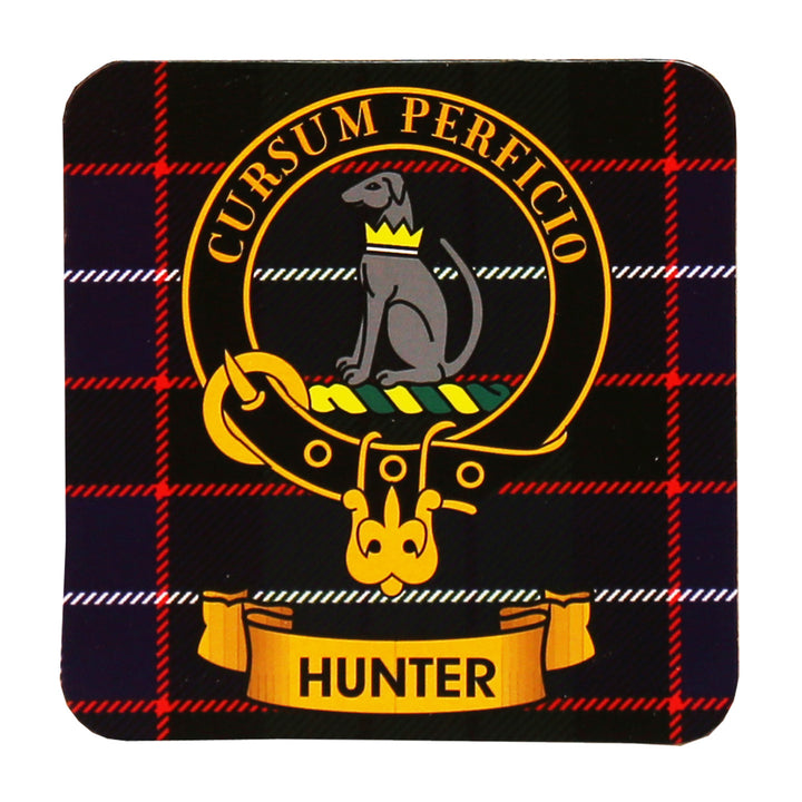 Clan Crest Drink Coaster - Hunter