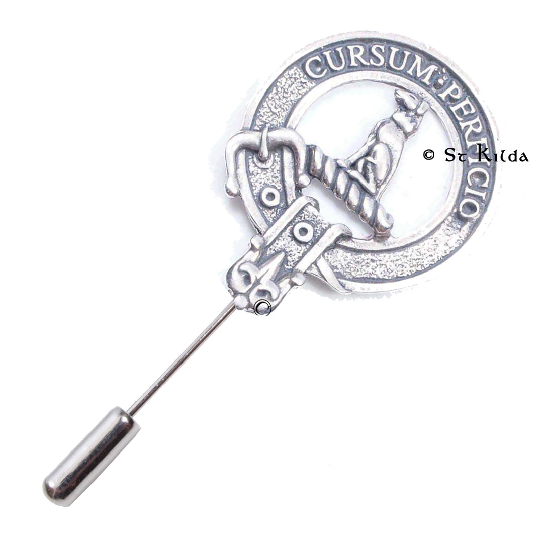 Clan Crest Lapel Pin - Hunter