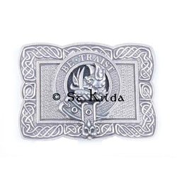 Clan Crest Belt Buckle - Innes