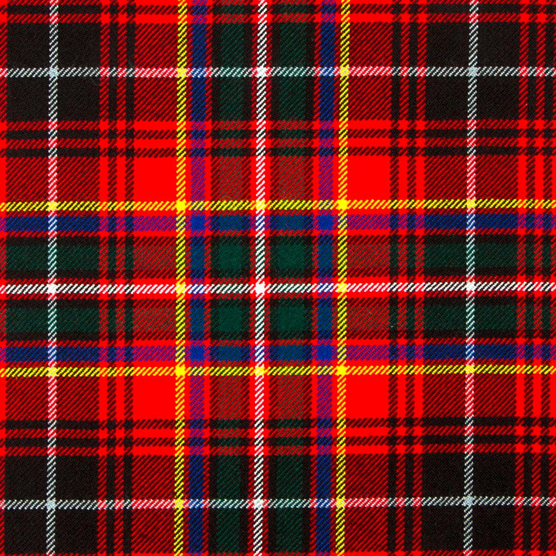 Innes Red Modern Tartan