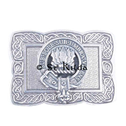 Clan Crest Belt Buckle - Irvine