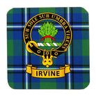 Clan Crest Drink Coaster - Irvine