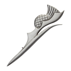 Isla Thistle Matte Kilt Pin