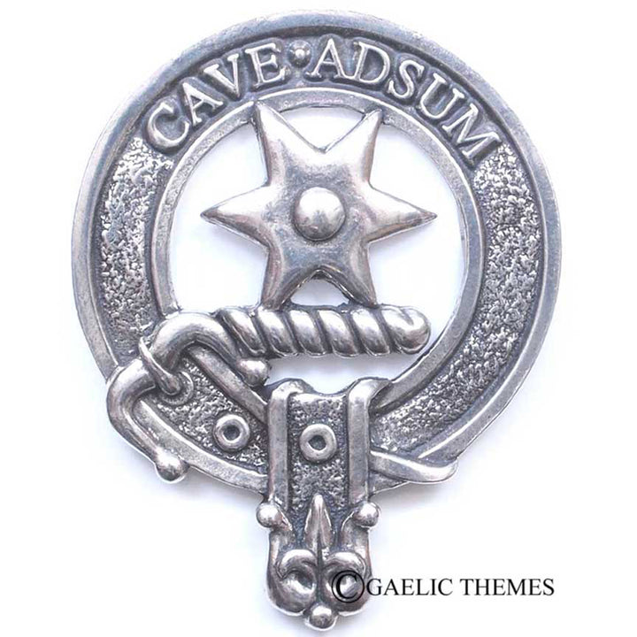 Clan Crest Cap Badge - Jardine
