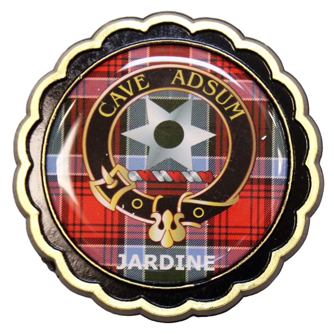 Clan Crest Fridge Magnet - Jardine