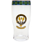 Clan Crest Beer Glass - Johnstone
