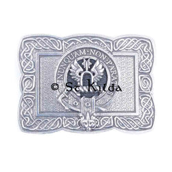 Clan Crest Belt Buckle - Johnstone