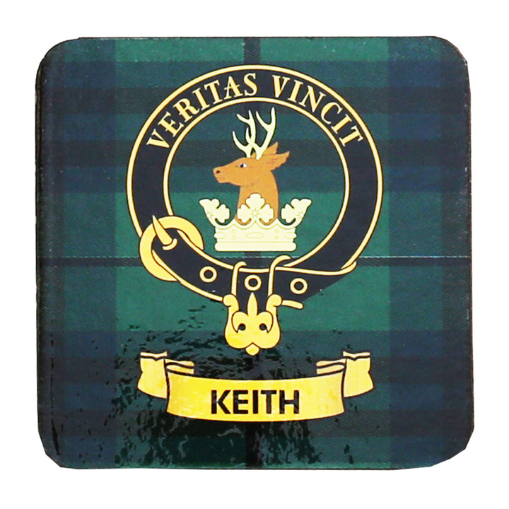 Clan Crest Drink Coaster - Keith