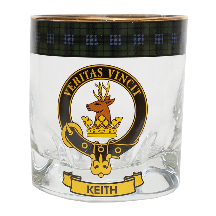 Clan Crest Whisky Glass - Keith