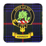 Clan Crest Drink Coaster - Kennedy