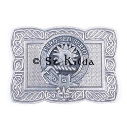 Clan Crest Belt Buckle - Kerr