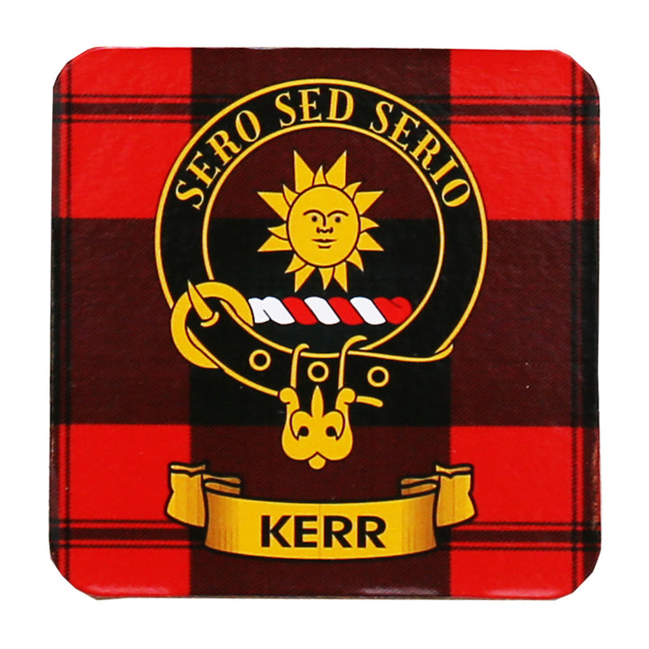 Clan Crest Drink Coaster - Kerr