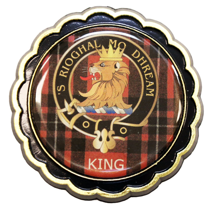 Clan Crest Fridge Magnet - King