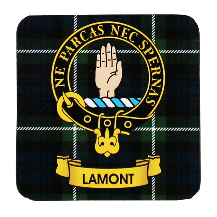 Clan Crest Drink Coaster - Lamont