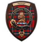 Large MacGregor Wall Plaque Dark Wood