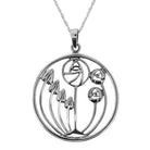 Large Mackintosh Silver Pendant