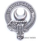 Clan Crest Cap Badge - Leask