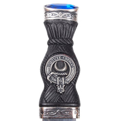 Clan Crest Sgian Dubh - Leask