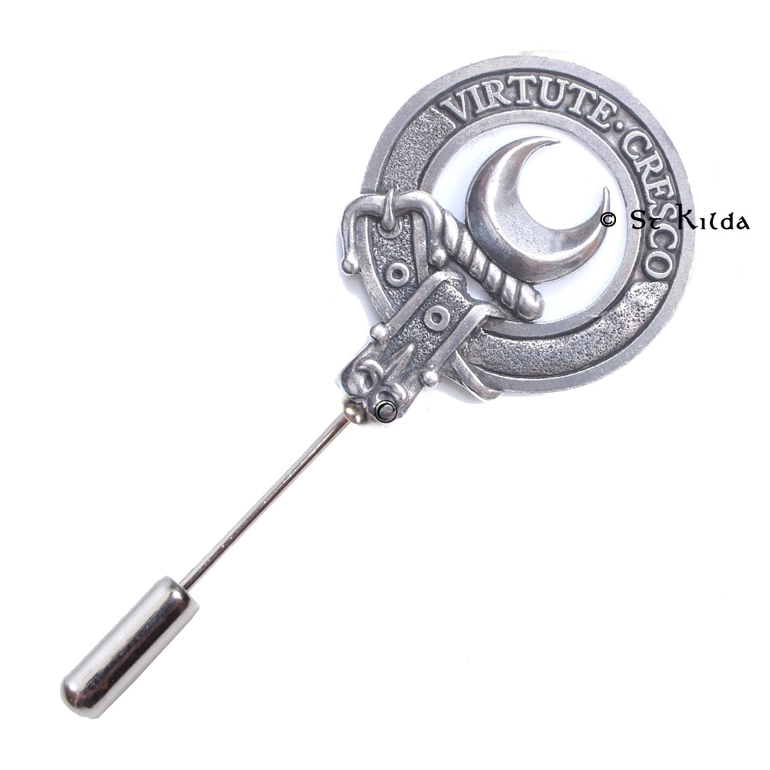 Clan Crest Lapel Pin - Leask