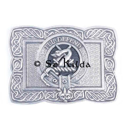 Clan Crest Belt Buckle - Lennox