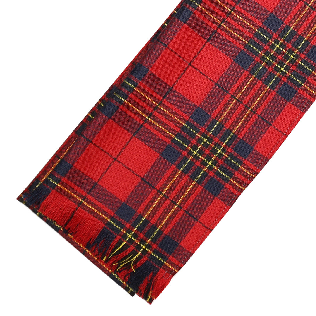 Fine Weight Tartan Scarf - Leslie Modern