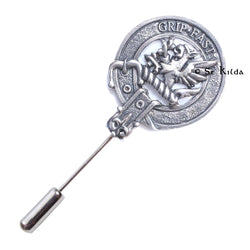 Clan Crest Lapel Pin - Leslie