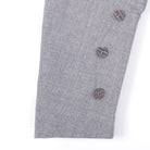 Light Grey Arrochar Braemar Tweed Jacket Cuff