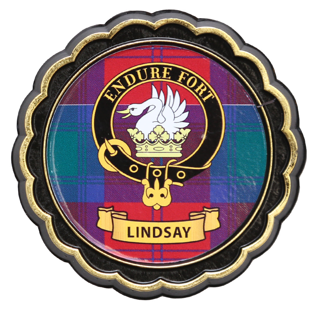 Clan Crest Fridge Magnet - Lindsay
