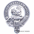 Clan Crest Cap Badge - Lockhart
