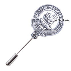 Clan Crest Lapel Pin - Lockhart