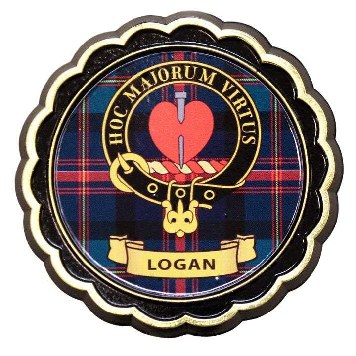 Clan Crest Fridge Magnet - Logan
