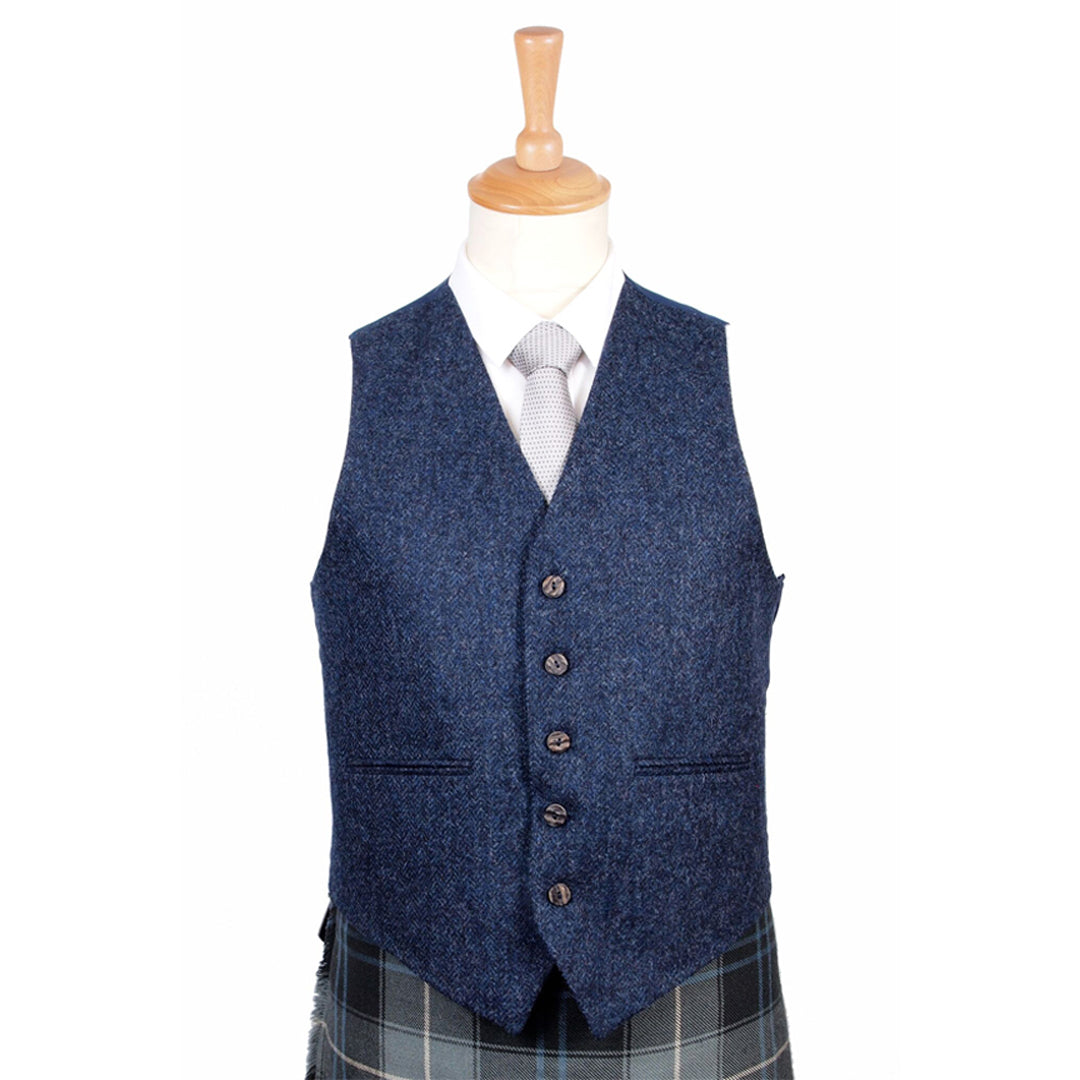 Lomond Blue Braemar Vest