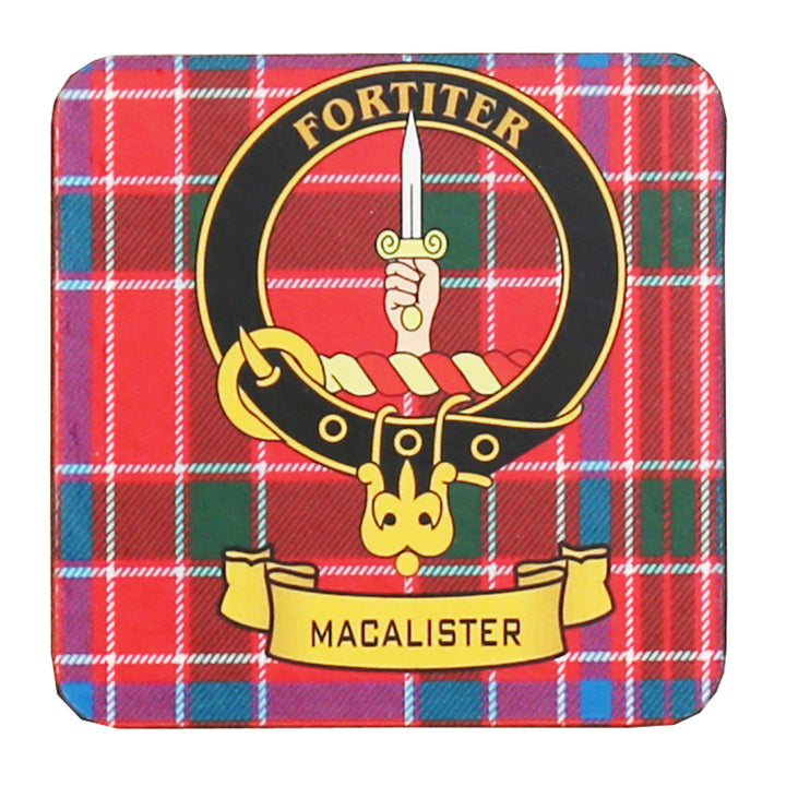 Clan Crest Drink Coaster - MacAlister