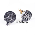 Clan Crest Cufflinks - MacCallum (Malcolm) Back