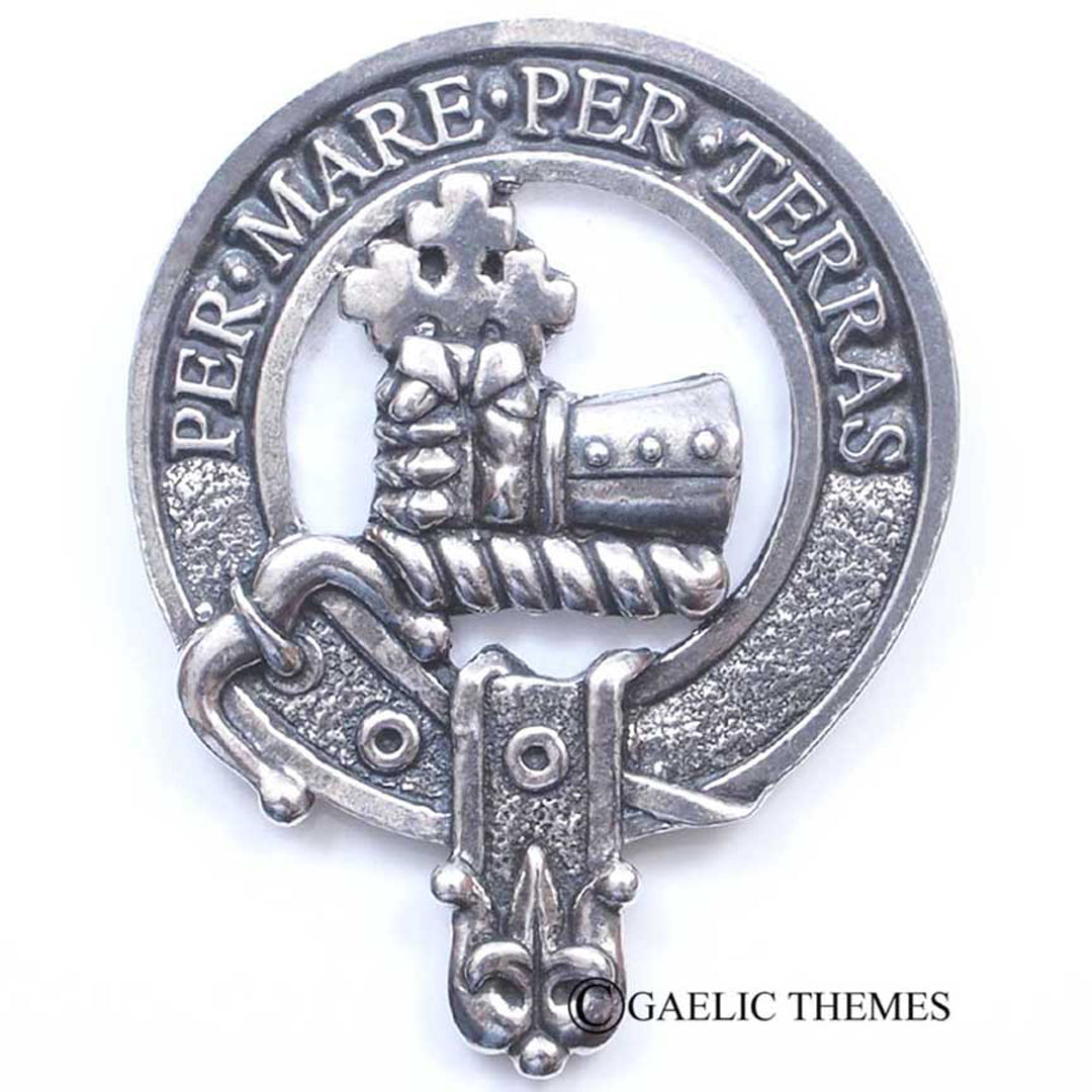 Clan Crest Cap Badge - MacDonald