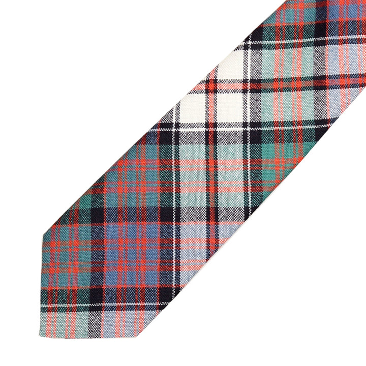 Men's Tartan Tie - MacDonald Dress Ancient
