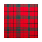 Tartan County Cap - MacDonald Lord of the Isles Red Modern