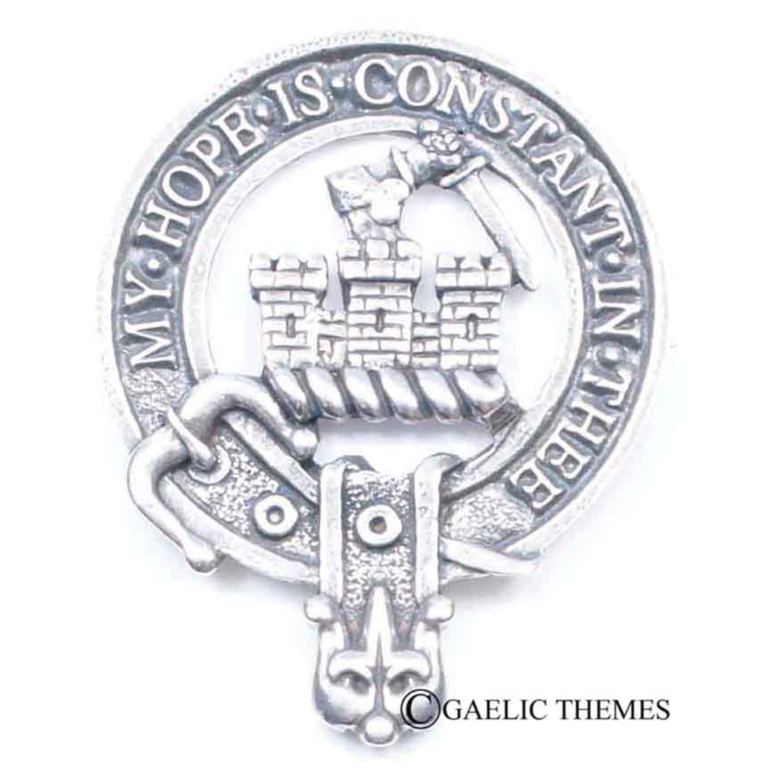 Clan Crest Cap Badge - MacDonald of Clan Ranald